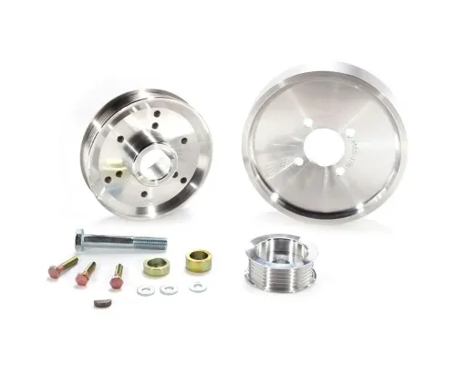 BBK Performance Parts Billet Aluminum Underdrive Pulleys Ford Mustang GT Cobra 2001-2004 - 1559