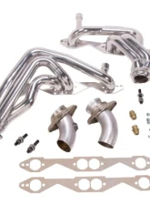 BBK Performance Parts 1-5/8 Shorty Exhaust Headers Polished Silver Ceramic Chevrolet Impala 1993-1996                                     - 15950 - Image 6