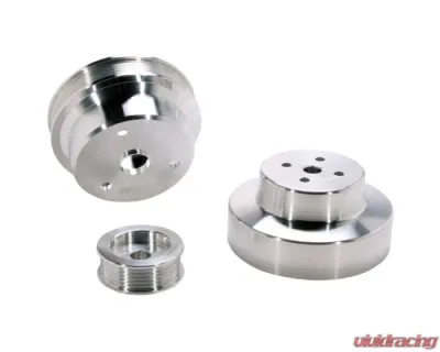 BBK Performance Parts Billet Aluminum Underdrive Pulley Kit Chevrolet GM Truck 4.3 5.0 5.7 1988-1995 - 1603