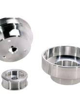 BBK Performance Parts Billet Aluminum Underdrive Pulley Kit Chevrolet GM Truck 4.3 5.0 5.7 1988-1995                                     - 1603 - Image 3