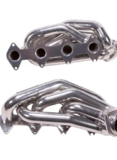 BBK Performance Parts 1-5/8 Shorty Tuned Length Exhaust Headers Polished Silver Ceramic Ford Mustang 2005-2010                                     - 16120 - Image 2