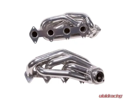 BBK Performance Parts 1-5/8 Shorty Tuned Length Exhaust Headers Polished Silver Ceramic Ford Mustang 2005-2010 - 16120