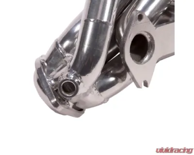 BBK Performance Parts 1-5/8 Shorty Tuned Length Exhaust Headers Polished Silver Ceramic Ford Mustang 2005-2010 - 16120