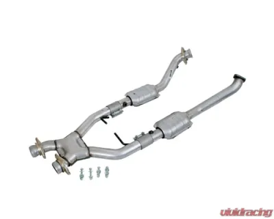 BBK Performance Parts 2-1/2 High Flow Catted X-Pipe Ford Mustang Cobra 1996-1998 - 1618