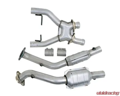 BBK Performance Parts 2-1/2 High Flow Catted X-Pipe Ford Mustang Cobra 1996-1998 - 1618