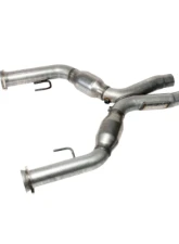 BBK Performance Parts 2-3/4 Short High Flow Catted X Pipe Ford Mustang GT 2005-2010                                     - 1637 - Image 5