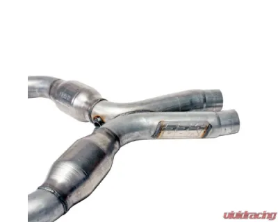 BBK Performance Parts 2-3/4 Short High Flow Catted X Pipe Ford Mustang GT 2005-2010 - 1637