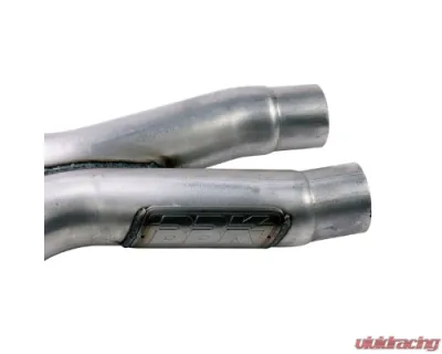BBK Performance Parts 2-3/4 Short High Flow Catted X Pipe Ford Mustang GT 2005-2010 - 1637