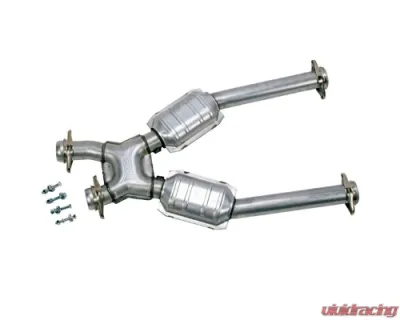 BBK Performance Parts 2-1/2 Short High Flow Catted X-Pipe Ford Mustang 1996-2004 - 1638