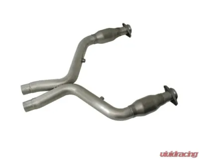 BBK Performance Parts 3 Inch Short High Flow Catted X Pipe Ford Mustang GT 2011-2014 - 1658
