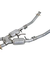 BBK Performance Parts 2-1/2 High Flow Catted X-Pipe Ford Mustang 5.0L 1986-1993                                     - 1662 - Image 5