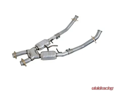 BBK Performance Parts 2-1/2 High Flow Catted X-Pipe Ford Mustang 5.0L 1986-1993 - 1662