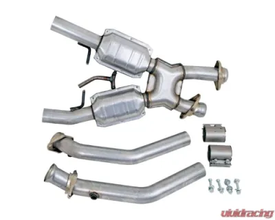 BBK Performance Parts 2-1/2 High Flow Catted X-Pipe Ford Mustang 5.0L 1986-1993 - 1662
