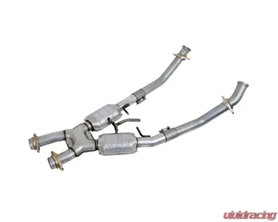 BBK Performance Parts 2-1/2 High Flow Catted X-Pipe Ford Mustang 5.0L 1994-1995 - 1663
