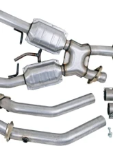 BBK Performance Parts 2-1/2 High Flow Catted X-Pipe Ford Mustang 5.0L 1994-1995                                     - 1663 - Image 2