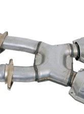 BBK Performance Parts 2-1/2 High Flow Catted X-Pipe Ford Mustang 5.0L 1994-1995                                     - 1663 - Image 3