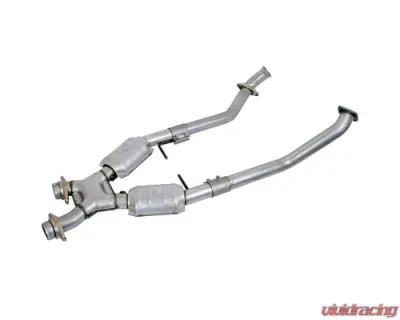 BBK Performance Parts 2-1/2 High Flow Catted X-Pipe Ford Mustang GT 1996-1998 - 1666