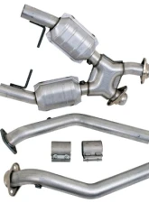 BBK Performance Parts 2-1/2 High Flow Catted X-Pipe Ford Mustang GT 1996-1998                                     - 1666 - Image 2