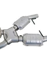 BBK Performance Parts 2-1/2 High Flow Catted X-Pipe Ford Mustang GT 1996-1998                                     - 1666 - Image 3