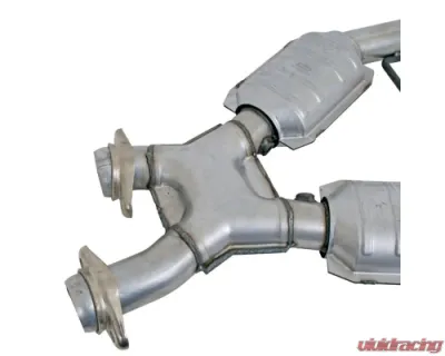 BBK Performance Parts 2-1/2 High Flow Catted X-Pipe Ford Mustang GT 1996-1998 - 1666