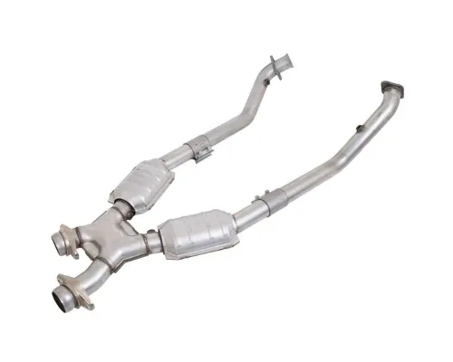 BBK Performance Parts 2-1/2 High Flow Catted X-Pipe Ford Mustang GT 1999-2004 - 1670