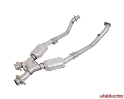 BBK Performance Parts 2-1/2 High Flow Catted X-Pipe Ford Mustang GT 1999-2004 - 1670