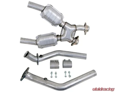 BBK Performance Parts 2-1/2 High Flow Catted X-Pipe Ford Mustang GT 1999-2004 - 1670