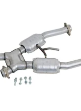 BBK Performance Parts 2-1/2 High Flow Catted Short X-Pipe Ford Mustang GT 1994-1995                                     - 1672 - Image 5