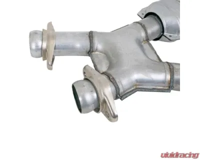 BBK Performance Parts 2-1/2 High Flow Catted Short X-Pipe Ford Mustang GT 1994-1995 - 1672