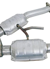 BBK Performance Parts 2-1/2 High Flow Catted Short X-Pipe Ford Mustang GT 1994-1995                                     - 1672 - Image 3