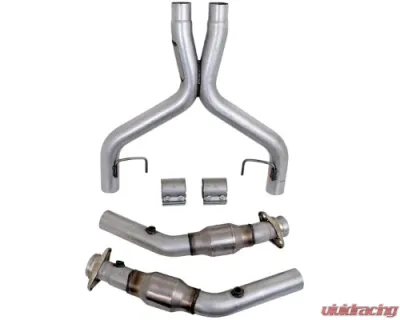 BBK Performance Parts 2-3/4 High Flow Catted X-Pipe Ford Mustang GT 2005-2010 - 1770