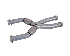 BBK Performance Parts High Flow Catted X-Pipe Ford Mustang Coyote 5.0 Swap 1987-2004