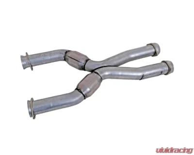 BBK Performance Parts High Flow Catted X-Pipe Ford Mustang Coyote 5.0 Swap 1987-2004 - 1786