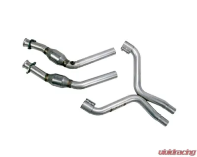 BBK Performance Parts High Flow Catted X-Pipe Ford Mustang V6 2011-2017 - 1814