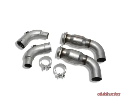 BBK Performance Parts 3 Inch High Flow Catted Mid Pipe Kit Ford Mustang GT 2015-2023 - 1816