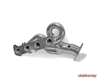 BBK Performance Parts 1-3/4 Shorty Exhaust Headers Polished Silver Ceramic Ford Mustang GT 5.0 2015-2017 - 18480