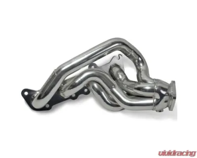BBK Performance Parts 1-3/4 Shorty Exhaust Headers Polished Silver Ceramic Ford Mustang GT 5.0 2015-2017 - 18480