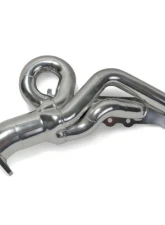BBK Performance Parts 1-3/4 Shorty Exhaust Headers Polished Silver Ceramic Ford Mustang GT 5.0 2015-2017                                     - 18480 - Image 5