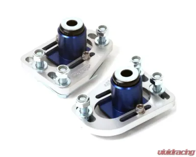 BBK Performance Parts Caster Camber Plates Billet Aluminum Ford Mustang 1979-1993 - 2525