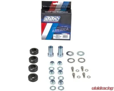 BBK Performance Parts Caster Camber Plate Hardware Kit Ford Mustang - 25272