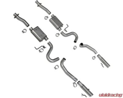 BBK Performance Parts Varitune Cat Back Exhaust Kit Ford Mustang 1986-2004 - 3001