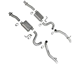 BBK Performance Parts Varitune Cat Back Exhaust Kit Ford Mustang GT 1987-1993