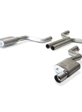 BBK Performance Parts Varitune Complete Cat Back Exhaust Kit With Resonator Delete Pipe Ford Mustang GT 2015-2017                                     - 30065 - Image 6