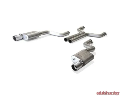 BBK Performance Parts Varitune Complete Cat Back Exhaust Kit With Resonator Delete Pipe Ford Mustang GT 2015-2017 - 30065