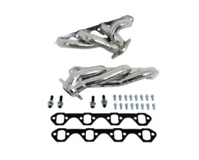 BBK Performance Parts 1-5/8 Shorty Exhaust Headers Polished Silver Ceramic Ford F150 5.0 87-95