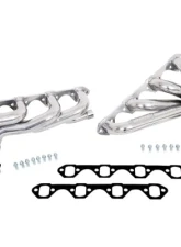 BBK Performance Parts 1-5/8 Shorty Exhaust Headers Polished Silver Ceramic Ford F150 351 5.8 1987-1995                                     - 35110 - Image 3