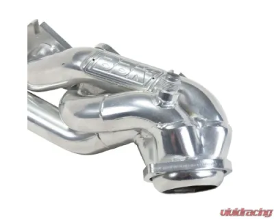 BBK Performance Parts 1-5/8 Shorty Exhaust Headers Polished Silver Ceramic Ford F150 4.6 1997-2003 - 35150