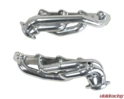 BBK Performance Parts 1-5/8 Shorty Exhaust Headers Polished Silver Ceramic Ford F150 5.4 1999-2003 - 35180