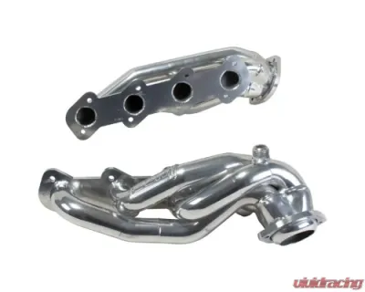 BBK Performance Parts 1-5/8 Shorty Exhaust Headers Polished Silver Ceramic Ford F150 5.4 1999-2003 - 35180