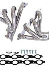 BBK Performance Parts 1-3/4 Shorty Exhaust Headers Polished Silver Ceramic Chevrolet Corvette 5.7 LS1 1997-1999                                     - 40000 - Image 6